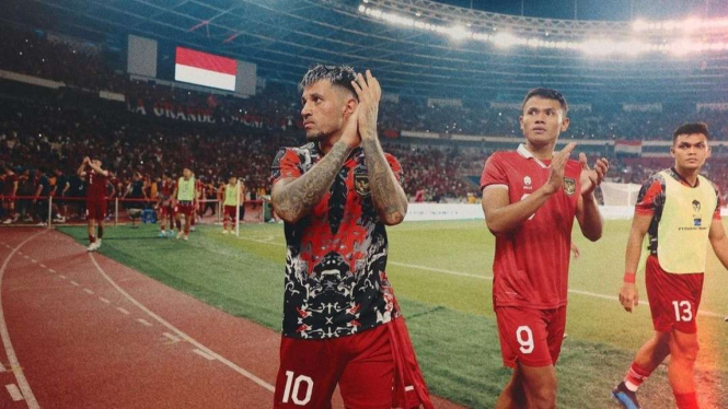 Striker Timnas Indonesia Stefano Lilipaly