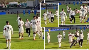 Ruben Diaz saat mendadak jadi bodyguard Ronaldo