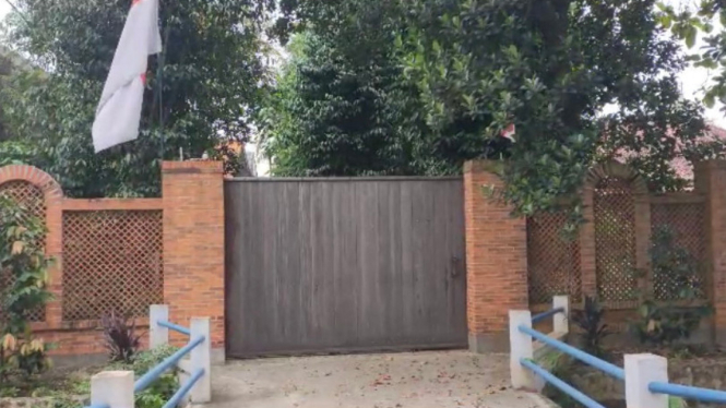 Rumah Panji Gumilang di Limo, Depok, Jawa barat