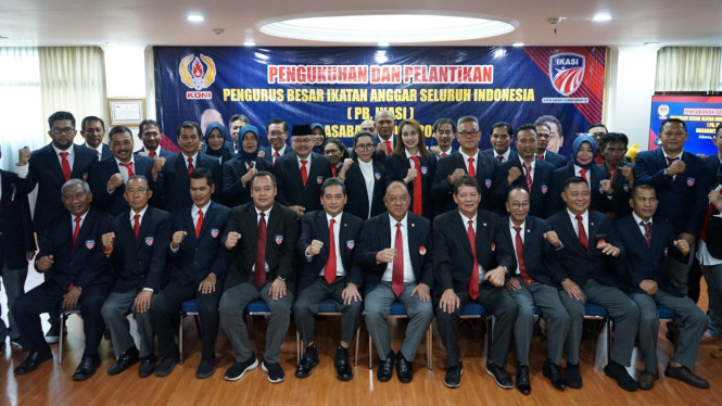 Agus Suparmanto dilantik Ketua KONI sebagai Ketua PB IKASI