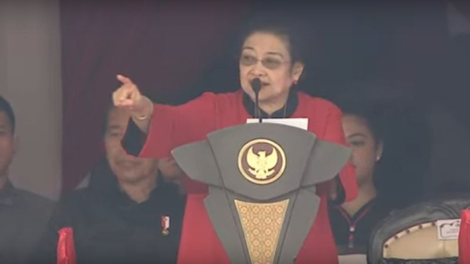 Ketua Umum DPP PDIP Megawati Soekarnoputri. 