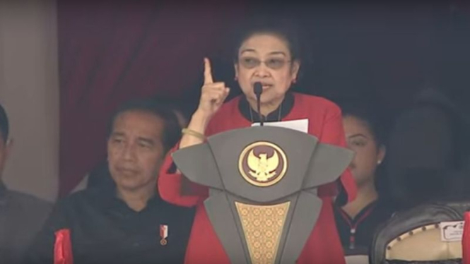 Ketua Umum PDIP Megawati Soekarnoputri.