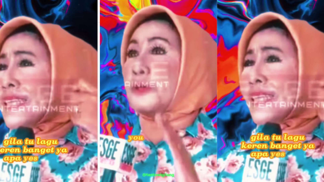 Siapa Sosok Emak-emak yang Viral Nyanyi You Break My Heart