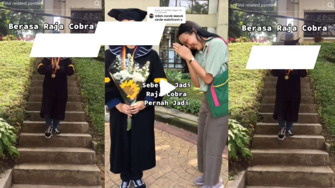 Toga Wisuda UPI Mirip Jubah Ular Kobra