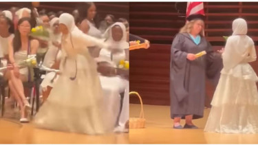 Siswa muslim di Philadelphia  gagal dapat ijazah gegara berjoget