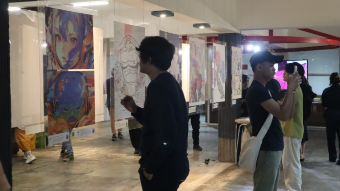 Pameran seni Figures by Figure. 