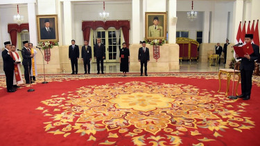 President Jokowi inaugurates 12 Ambassadors to friendly countries