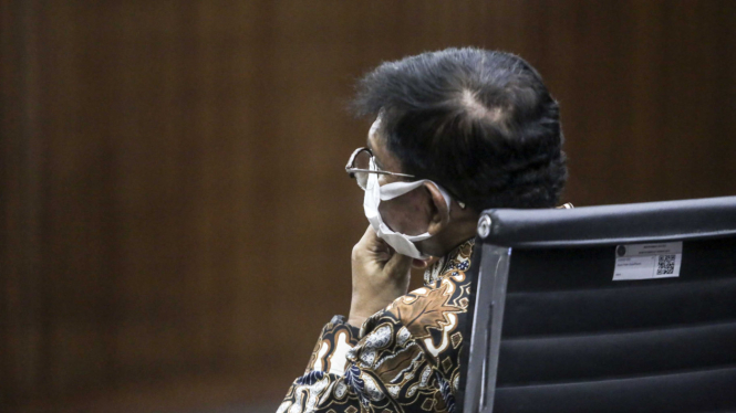 Johnny G Plate Eks Menkominfo Jalani Sidang Dakwaan