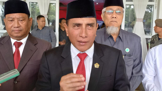 Gubernur Sumatera Utara Edy Rahmayadi.