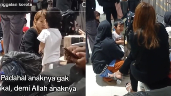 Kesal Ketinggalan Kereta, Ibu Ini Malah Lampiaskan Amarah ke Buah Hati