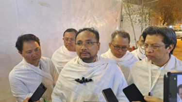 Amirul Hajj Menag Yaqut Cholil Qoumas di Arafah