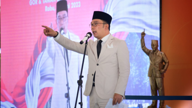 Gubernur Jawa Barat Ridwan Kamil.