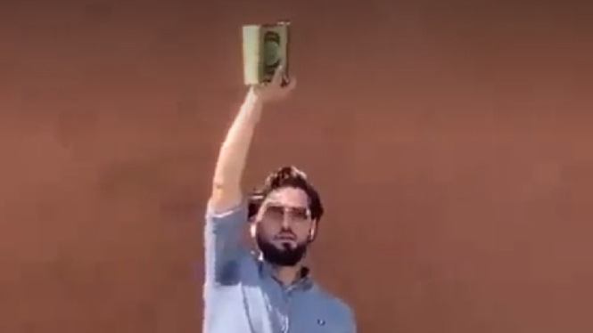Salwan Momika Bakar Al-Quran