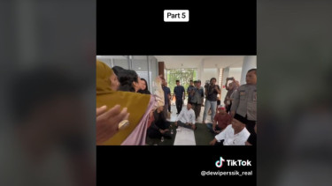 Mediasi Dewi Perssik dengan Ketua RT