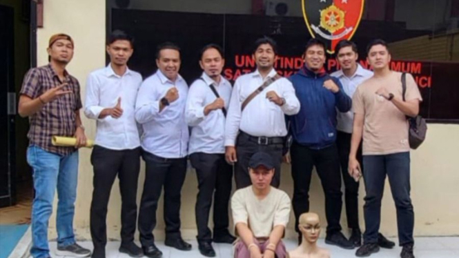 Diduga Popo Ditangkap Polisi