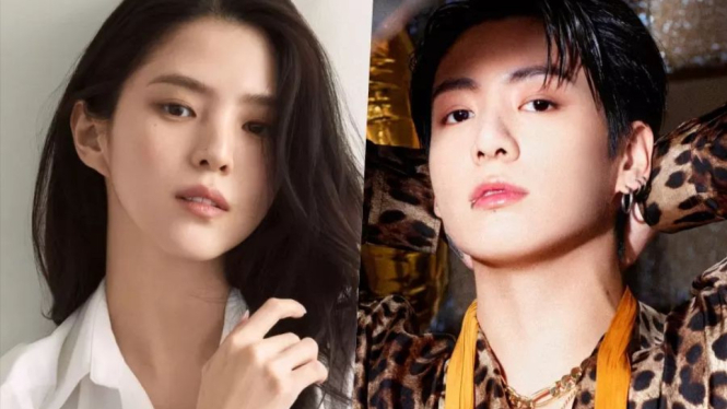 Han So Hee dan Jungkook BTS