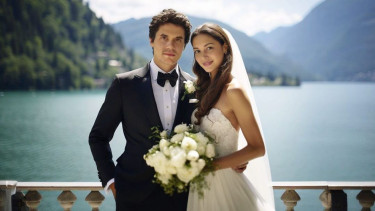 Foto Rekayasa Aurelie Moeremans dan John Mayer