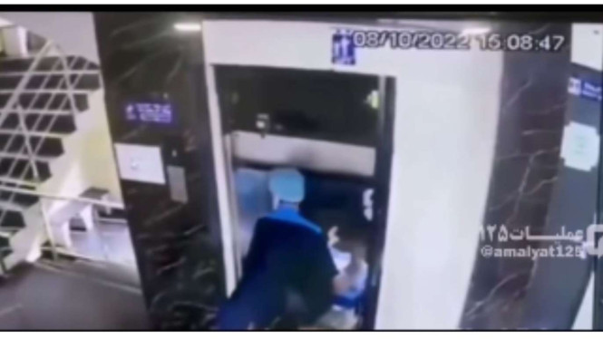 Momen Menegangkan Lift Rumah Sakit Anjlok