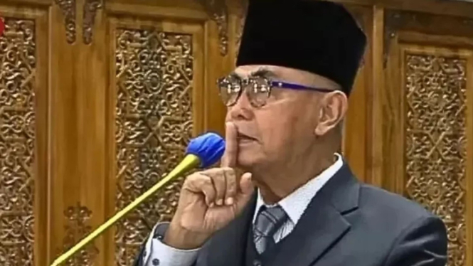 Pimpinan Pondok Pesantren (Ponpes) Al Zaytun Panji Gumilang