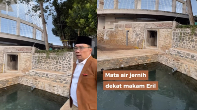Ridwan Kamil di Masjid Al Mumtadz