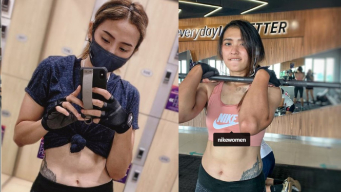 Tato di tubuh Yolla Yuliana