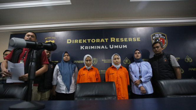 Rihana-Rihani Ditangkap Polisis Kasus Penipuan Iphone