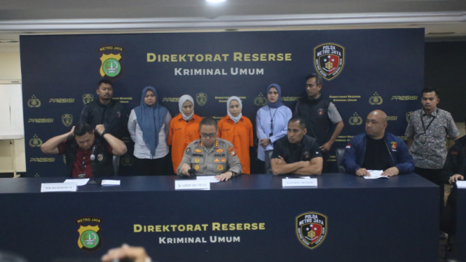 Rihana-Rihani Ditangkap Polisis Kasus Penipuan Iphone