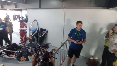 Paul Kepala Teknisi Shell Eco Marathon 2023