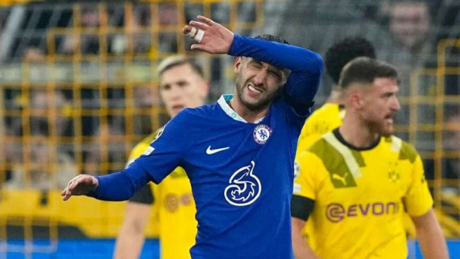 Gelandang Chelsea Hakim Ziyech
