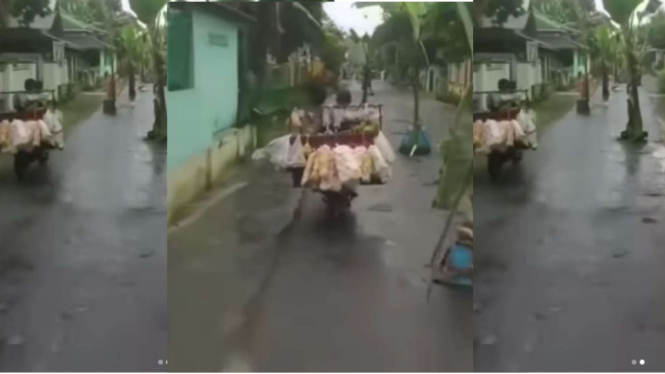 Viral Pengendara Motor Ini Tunjukan Alasan Ujian Sim Jalur Zig-Zag