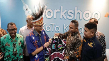 Sandiaga Uno menghadiri workshop KaTa Kreatif di gedung PYCH, Jayapura
