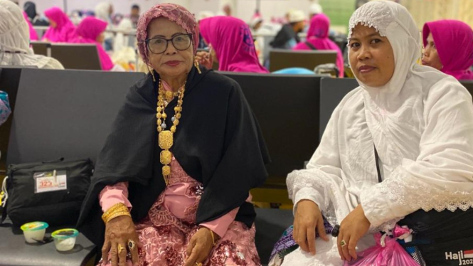 Jemaah haji asal Makassar