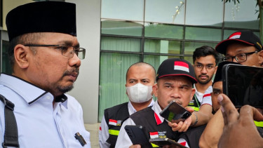 Menteri Agama Yaqut Cholil Quomas di Bandara King Abdul Aziz Jeddah