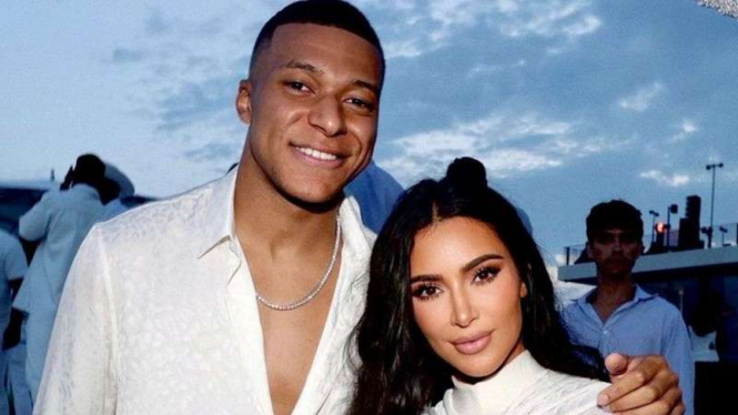 Kylian Mbappe dan Kim Kardashian