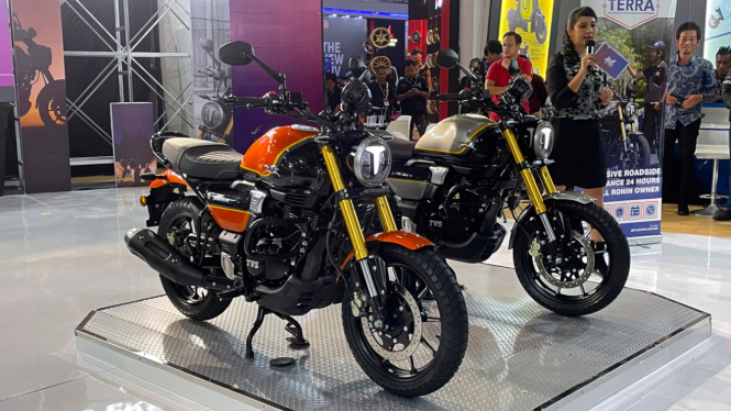 VIVA Otomotif: Peluncuran TVS Ronin di Jakarta Fair 2023