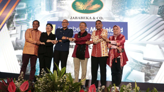 Menparekraf Sandiaga Uno Resmikan Jababeka Movieland