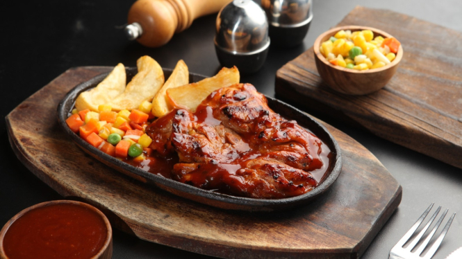Chicken BBQ Grill. 