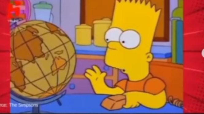 The Simpsons Bat vs Australia.