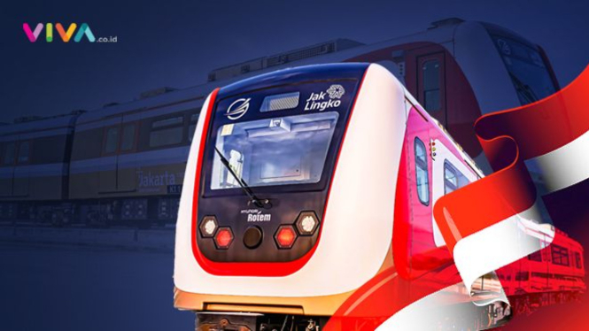 LRT Jadi Kado HUT Republik Indonesia