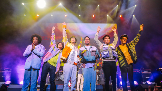 Konser DMASIV di Singapura. 