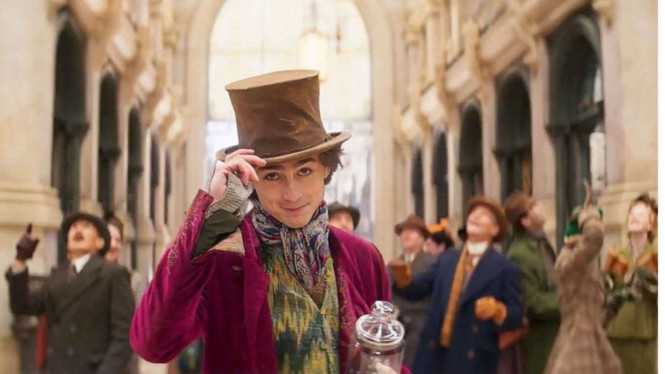 Timothee Chalamet sebagai WIlly Wonka
