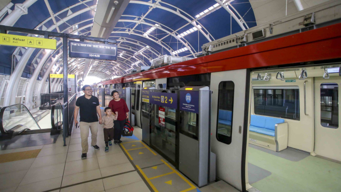 LRT Jabodebek, Ujicoba Terbatas