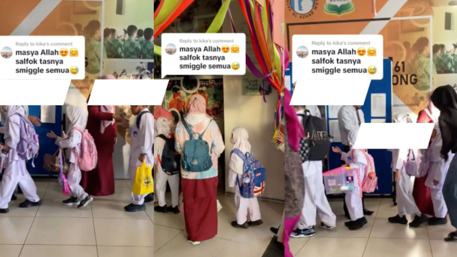 Satu Sekolah Pakai Tas Smiggle