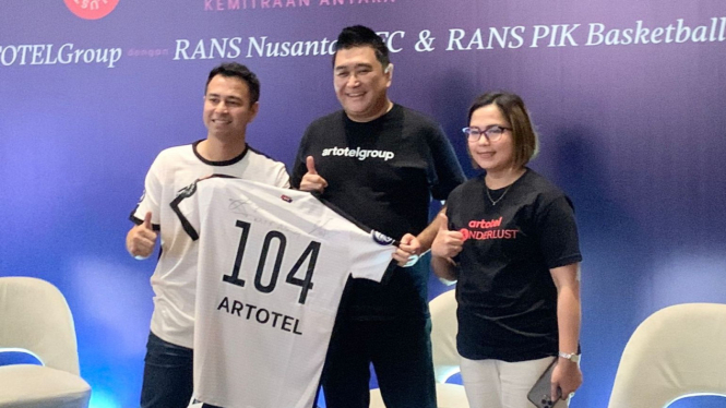 Raffi Ahmad gandeng ARTOTEL Group dalam kelola akomodasi klub olahraga miliknya