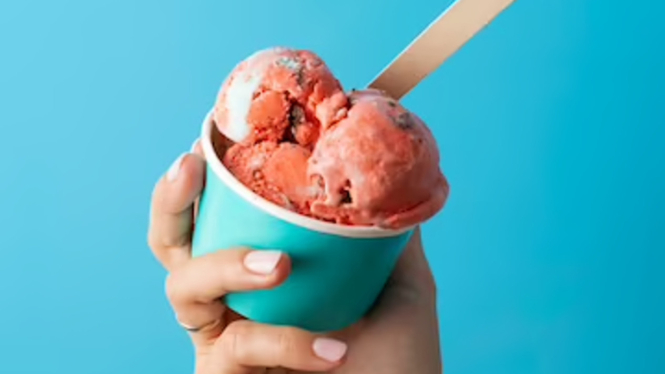 Ilustrasi es krim.