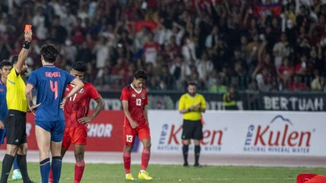 Ribut-ribut di laga final SEA Games 2023, Timnas Indonesia vs Timnas Thailand