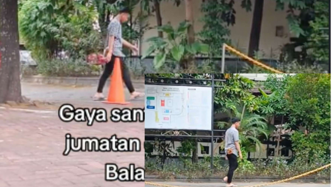 Gaya Jumatan Gibran 