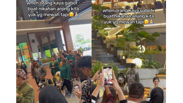 Anjing Nikah Mewah Bak Sultan