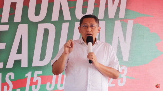 Ketua Umum Partai Kebangkitan Nusantara (PKN) Anas Urbaningrum