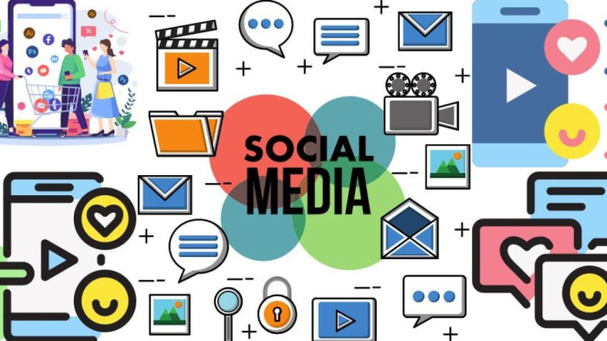 Penggunaan media sosial.
